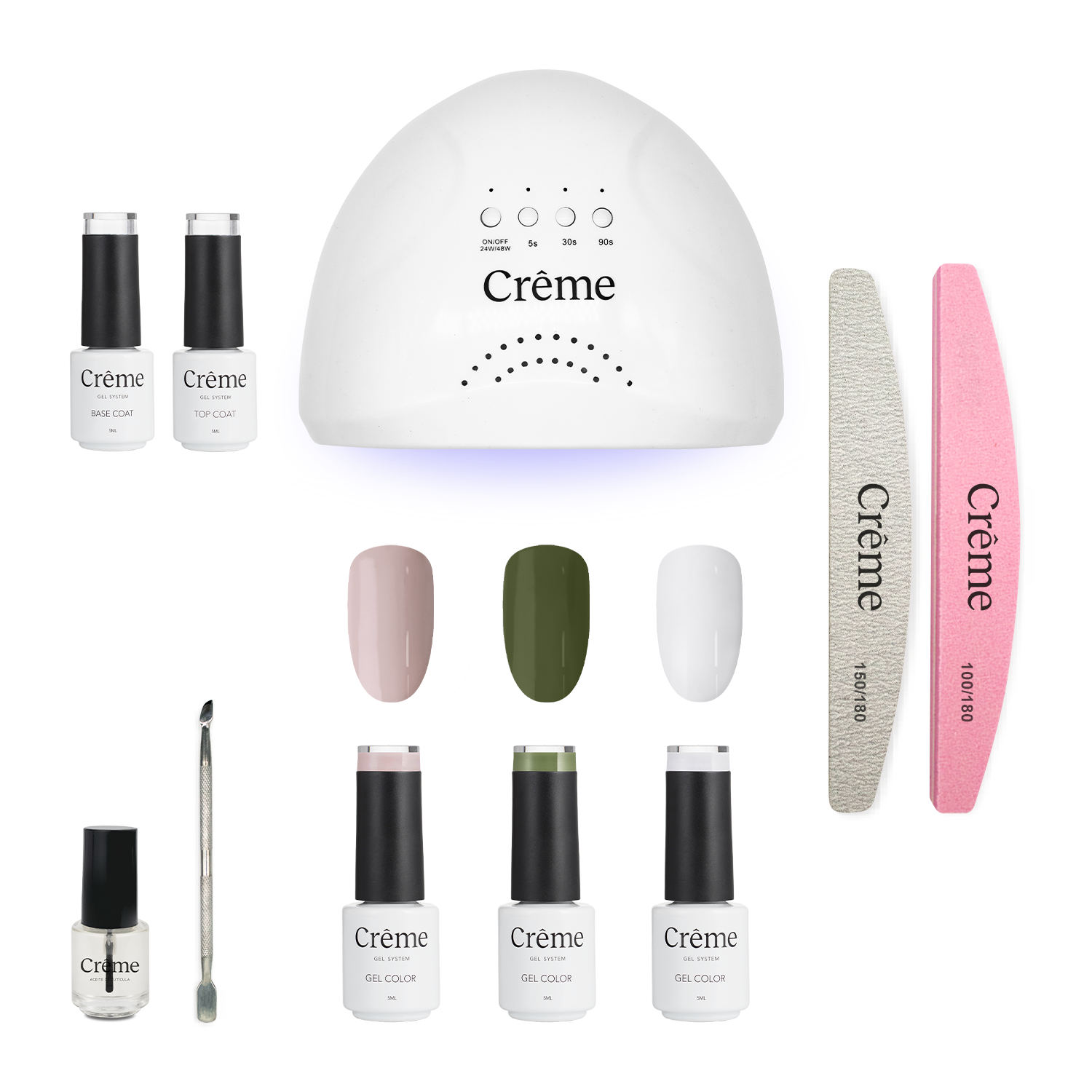 KIT BASICO | Kit Ideal Uñas Gel Todo en Uno | 10 Piezas