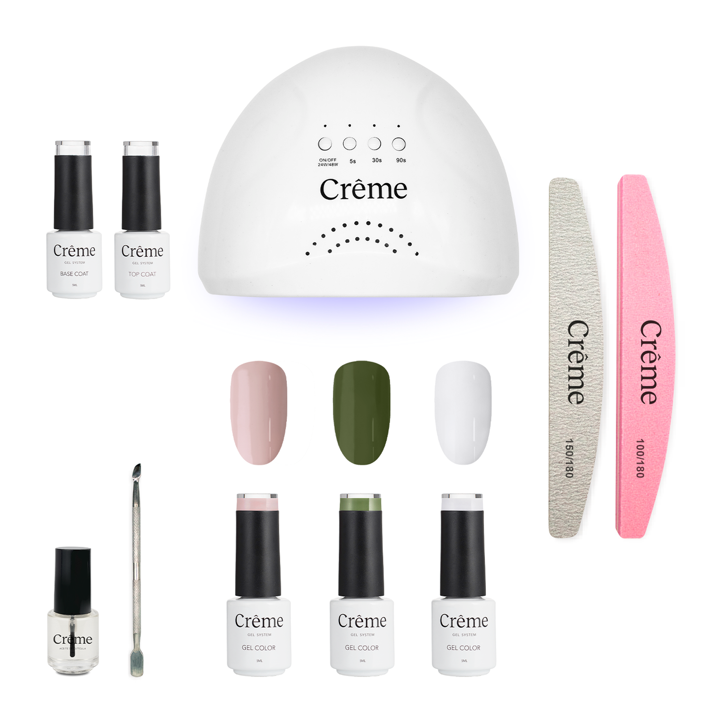 KIT BASICO | Kit Ideal Uñas Gel Todo en Uno | 10 Piezas
