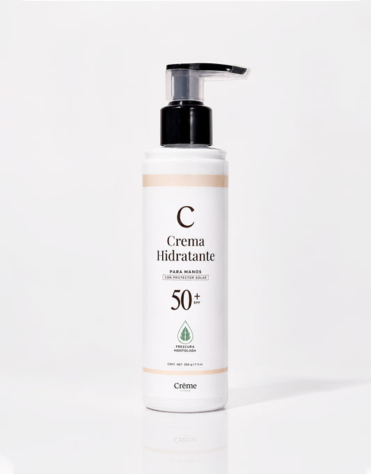 Crema Hidratante para Manos con Protector Solar FPS 50+ 200 g