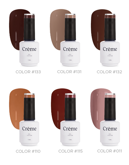 Gama Cafés | 6 Esmaltes 15ml