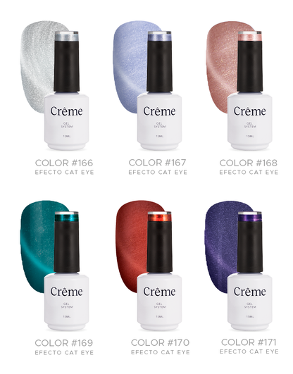 Gama Cat Eye Classic | 6 esmaltes 15ml