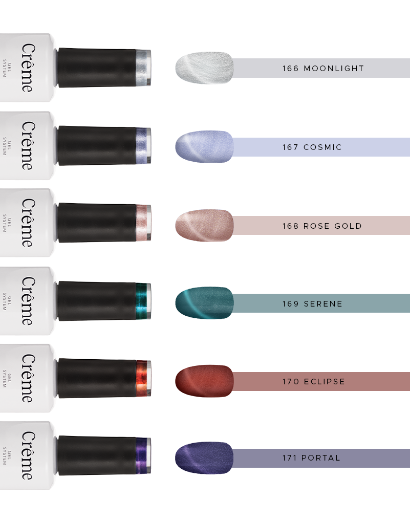 Gama Cat Eye Classic | 6 esmaltes 15ml