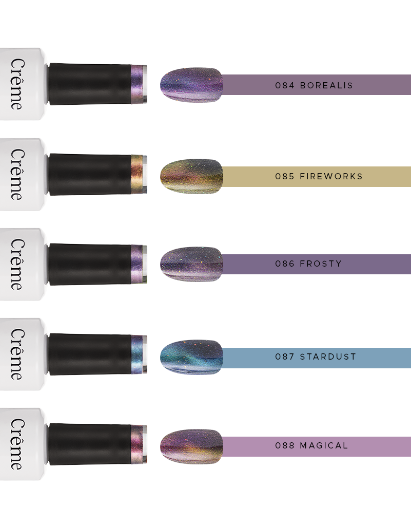 Gama Cat Eye Dual | 5 esmaltes 15ml