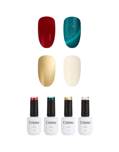 Gama Christmas Card | 4 esmaltes 15ml