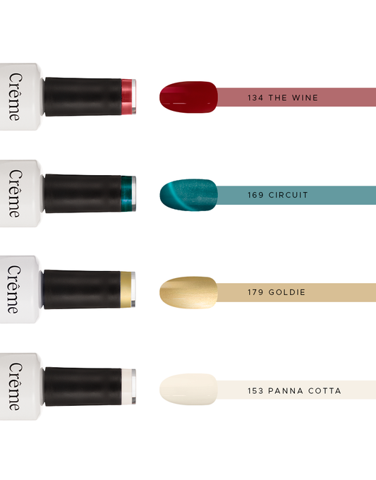 Gama Christmas Card | 4 esmaltes 15ml