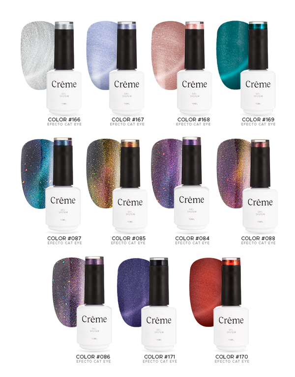 Gama Magnetic Cat Eye | 11 esmaltes 15ml