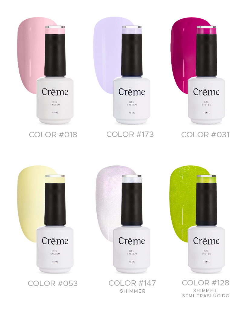 Gama Picnic Date | 6 Esmaltes 15ml