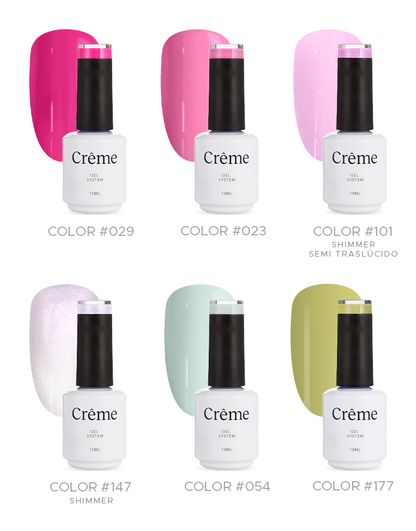 Gama Pink Lemonade | 6 Esmaltes 15ml