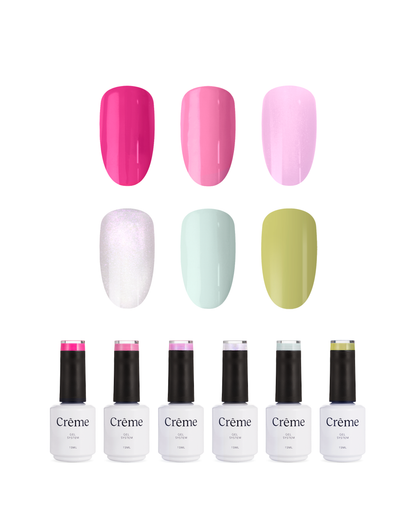 Gama Pink Lemonade | 6 Esmaltes 15ml