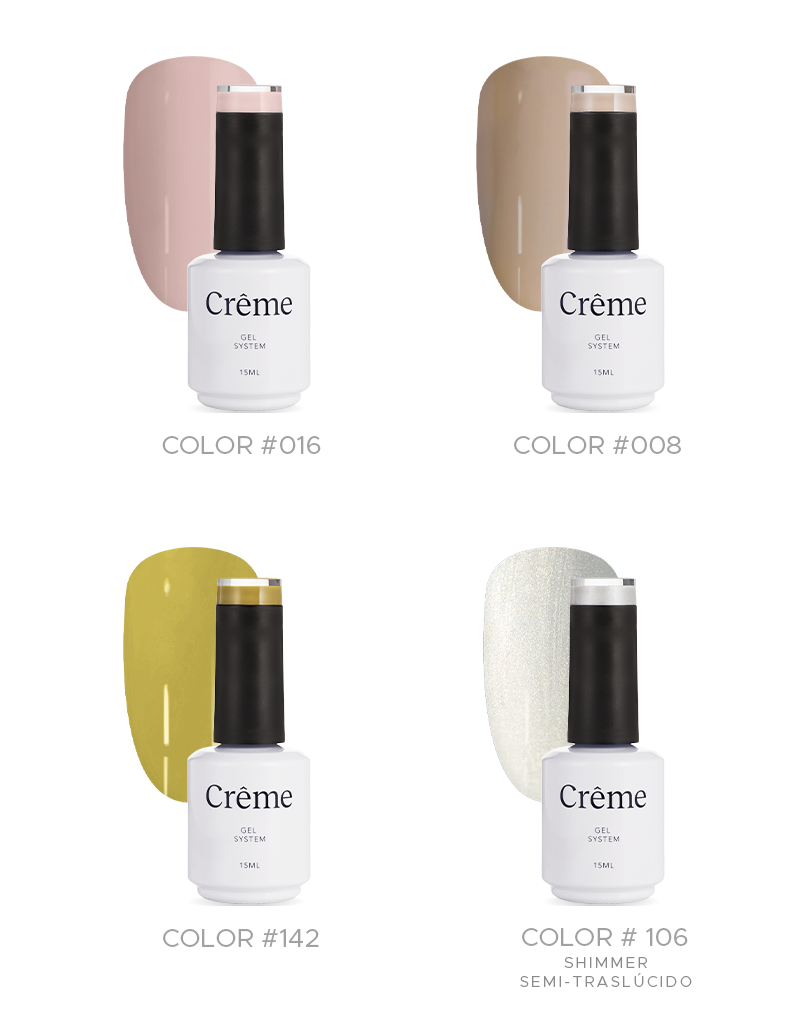 Gama Self-Care Rituals | 4 esmaltes 15ml