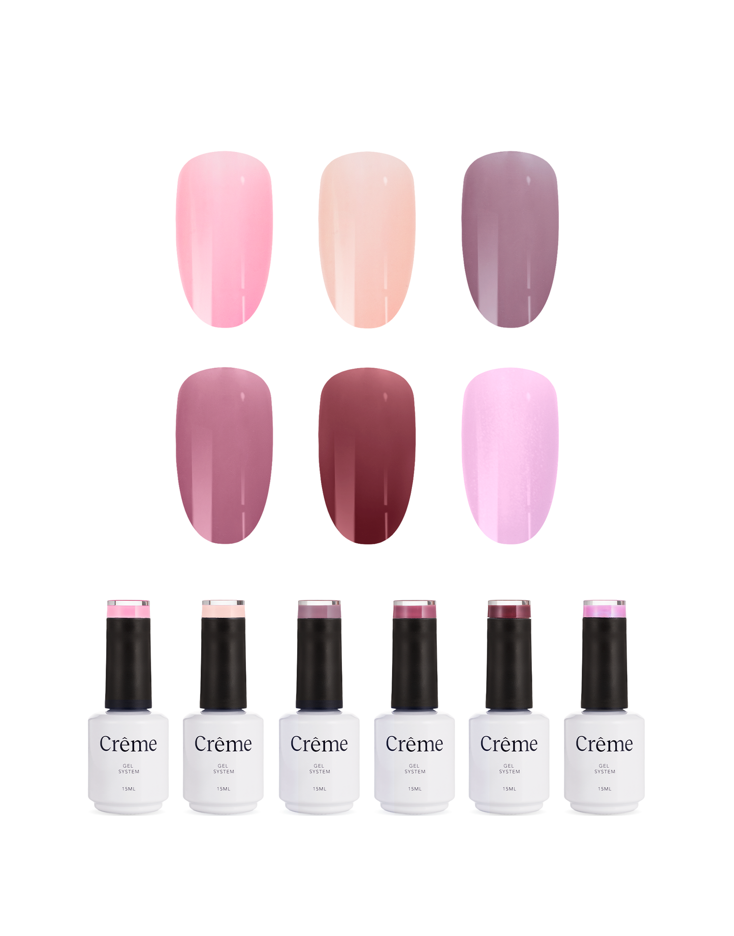 Gama Soft Jelly | 6 Esmaltes 15ml