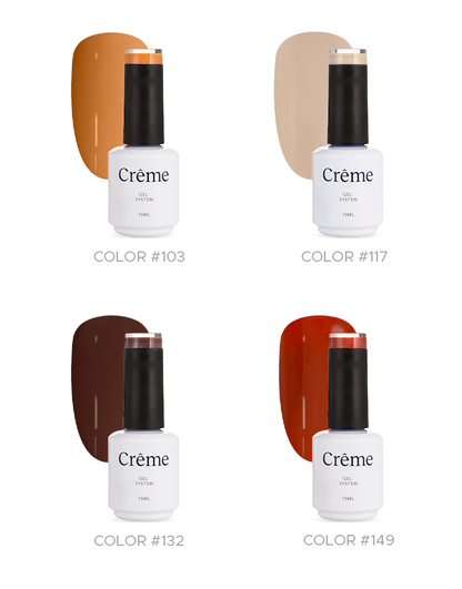 Gama Sweet Fall | 4 Esmaltes 15ml