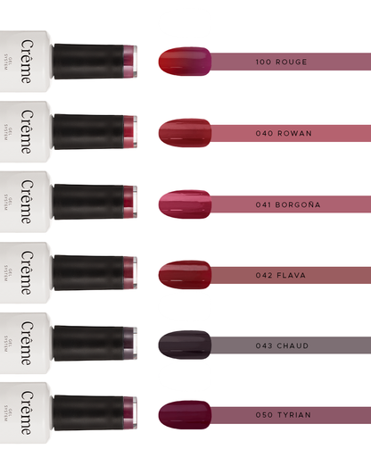 Gama Tintos | 6 esmaltes 15ml