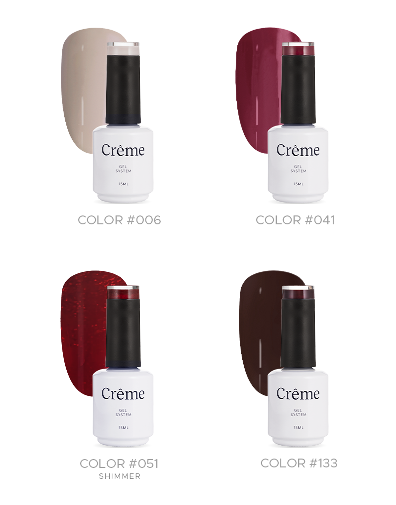 Gama Velvet Season | 4 esmaltes 15ml
