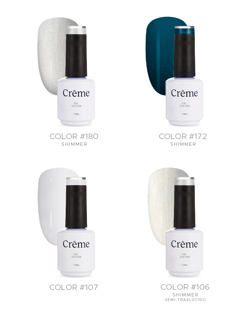 Gama Winter Lights | 4 esmaltes 15ml