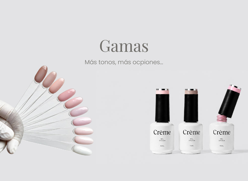 Gamas de Geles Creme