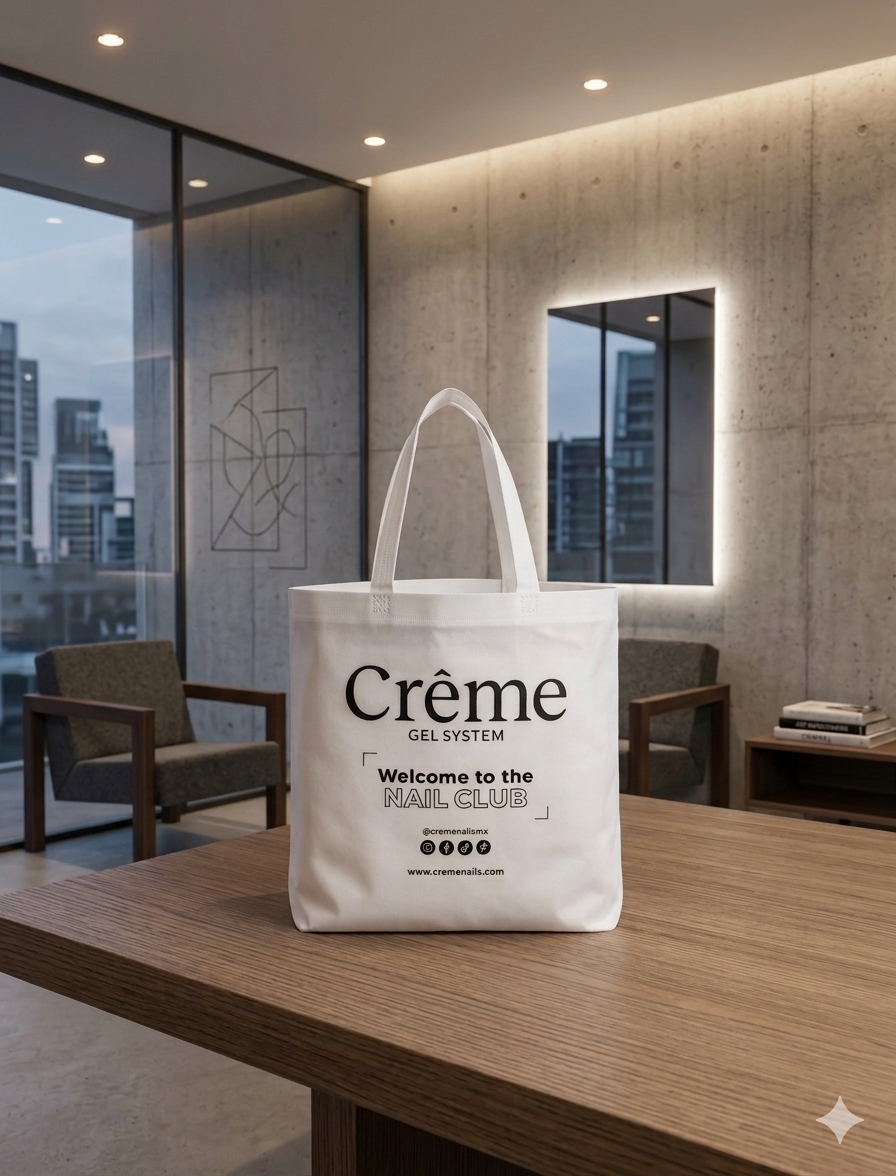 Bolsa ecológica Crême Nails