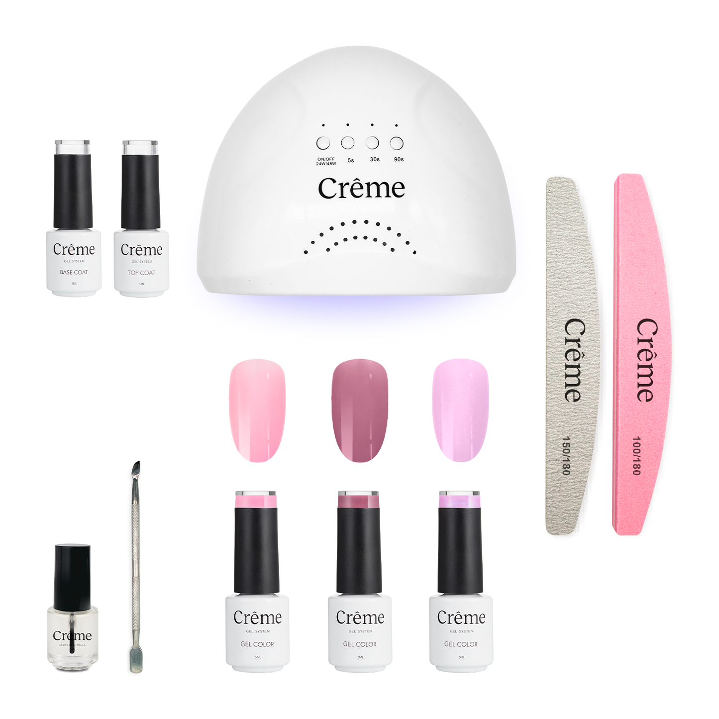 KIT BASICO | Kit Ideal Uñas Gel Todo en Uno | 10 Piezas
