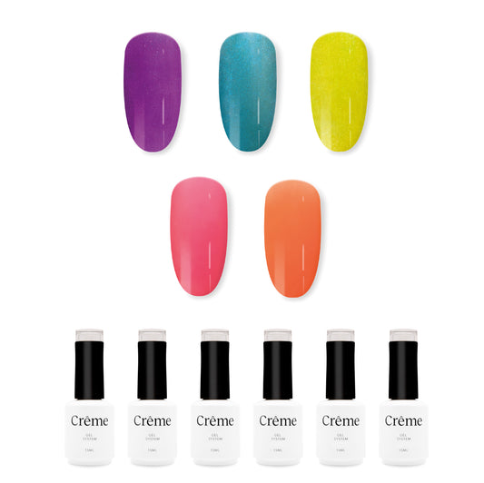 Colección Jelly | 5 esmaltes 15ml