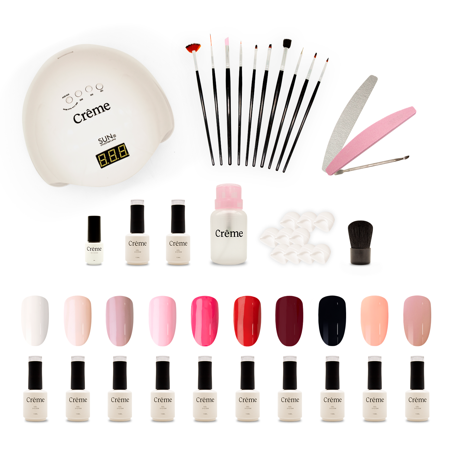 PRO KIT | Kit Completo Uñas Gel Profesional | 39 Piezas