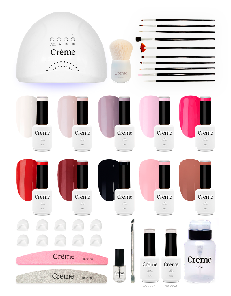 PRO KIT | Kit Completo Uñas Gel Profesional | 39 Piezas