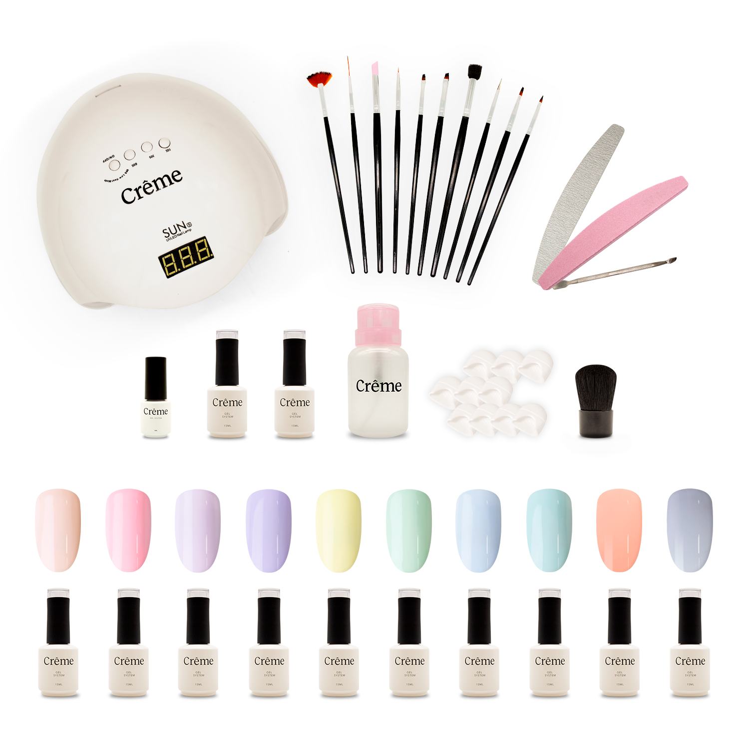 PRO KIT | Kit Completo Uñas Gel Profesional | 39 Piezas
