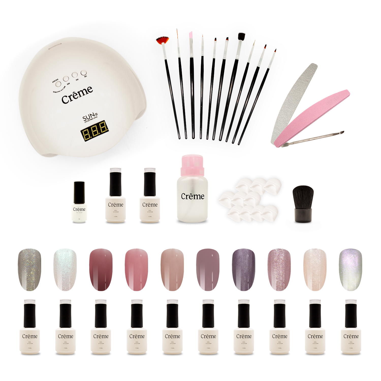 PRO KIT | Kit Completo Uñas Gel Profesional | 39 Piezas