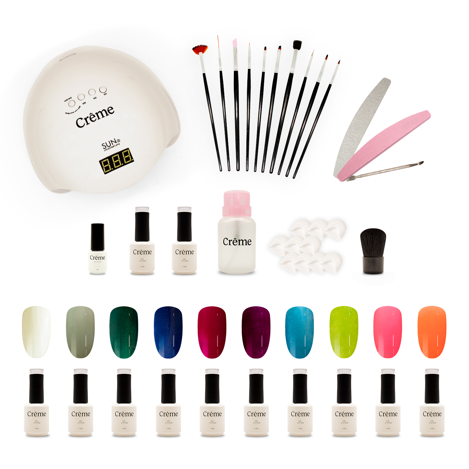 PRO KIT | Kit Completo Uñas Gel Profesional | 39 Piezas