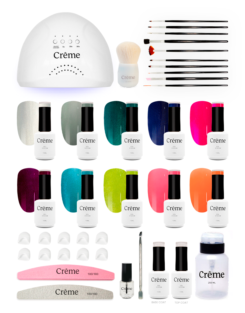 PRO KIT | Kit Completo Uñas Gel Profesional | 39 Piezas