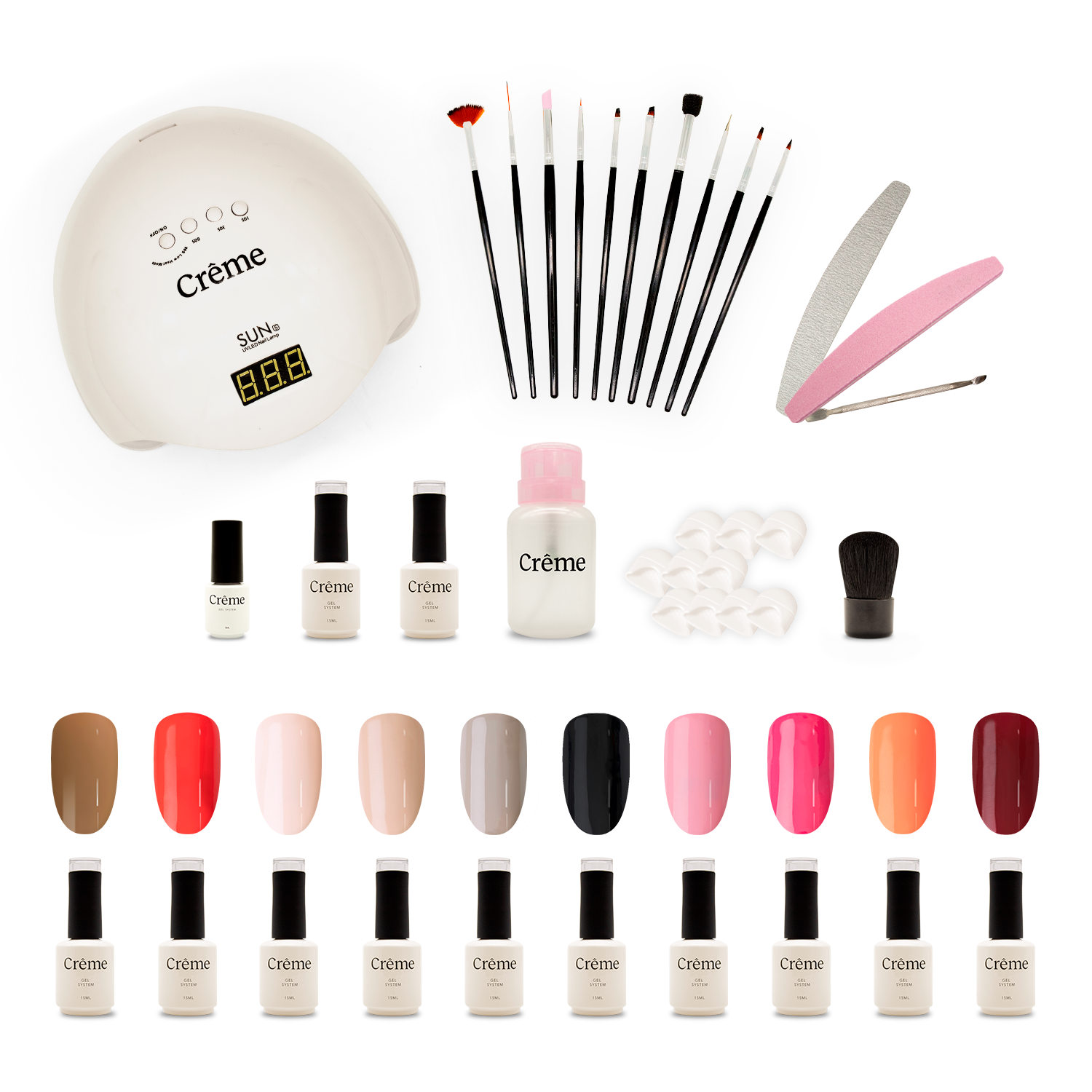 PRO KIT | Kit Completo Uñas Gel Profesional | 39 Piezas