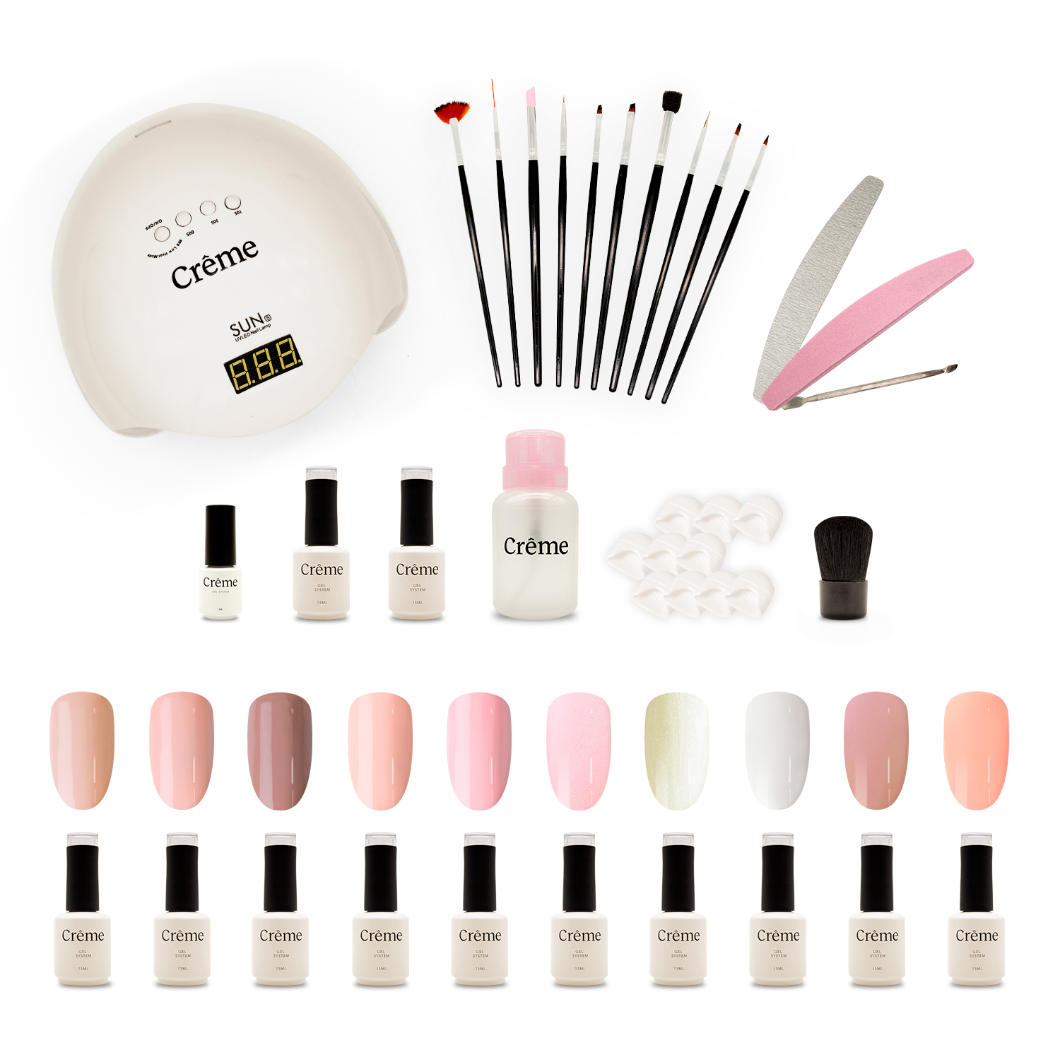 PRO KIT | Kit Completo Uñas Gel Profesional | 39 Piezas