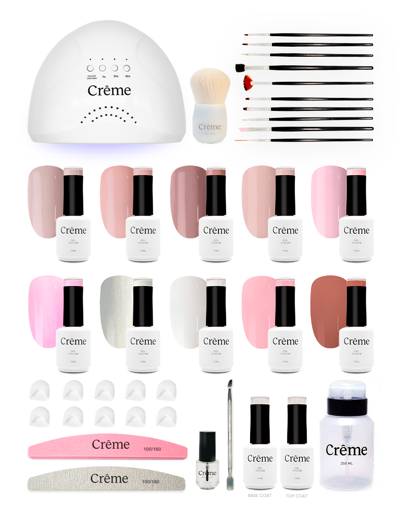 PRO KIT | Kit Completo Uñas Gel Profesional | 39 Piezas