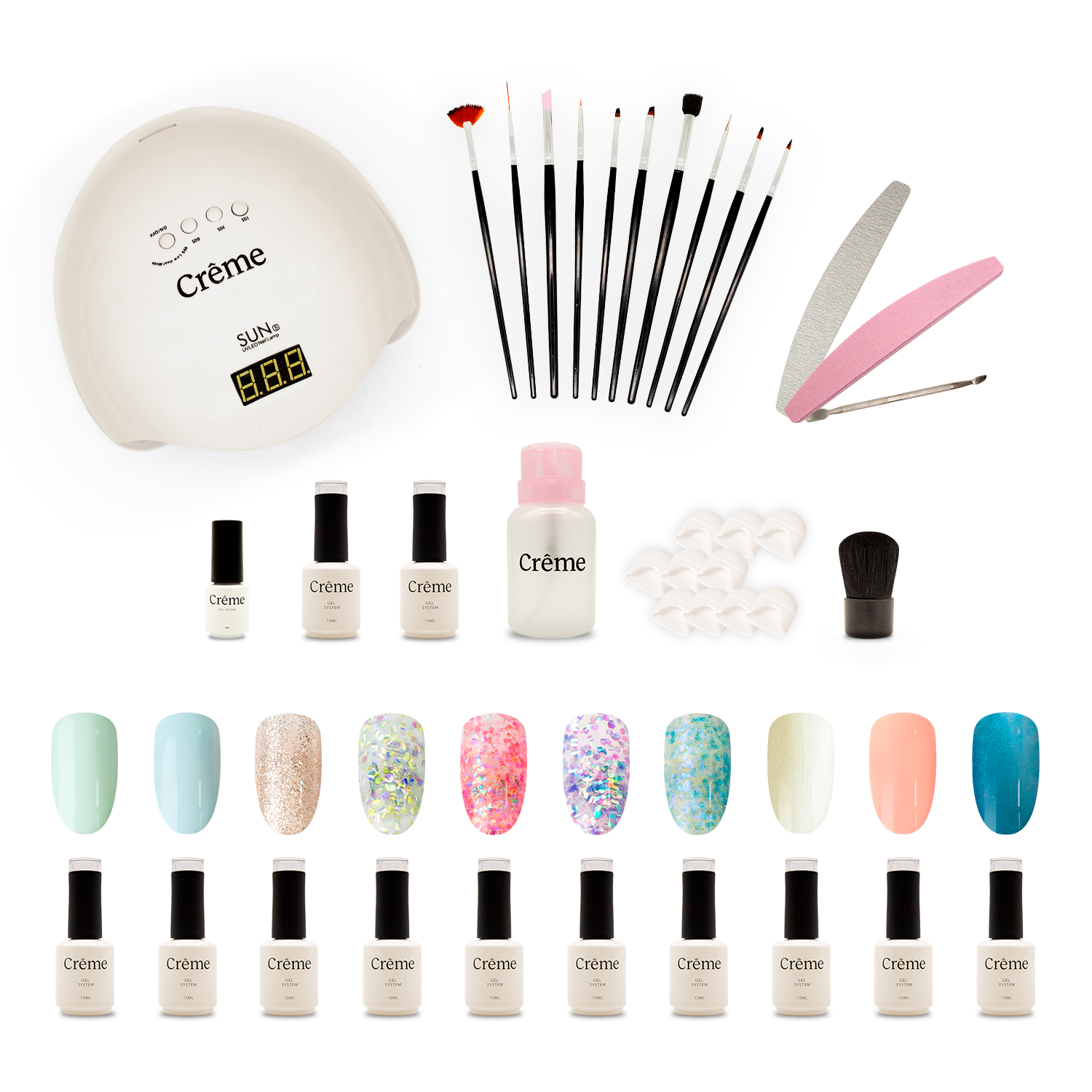 PRO KIT | Kit Completo Uñas Gel Profesional | 39 Piezas