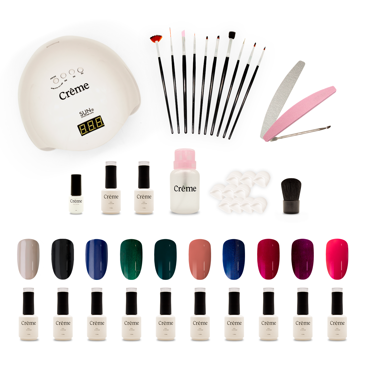 PRO KIT | Kit Completo Uñas Gel Profesional | 39 Piezas