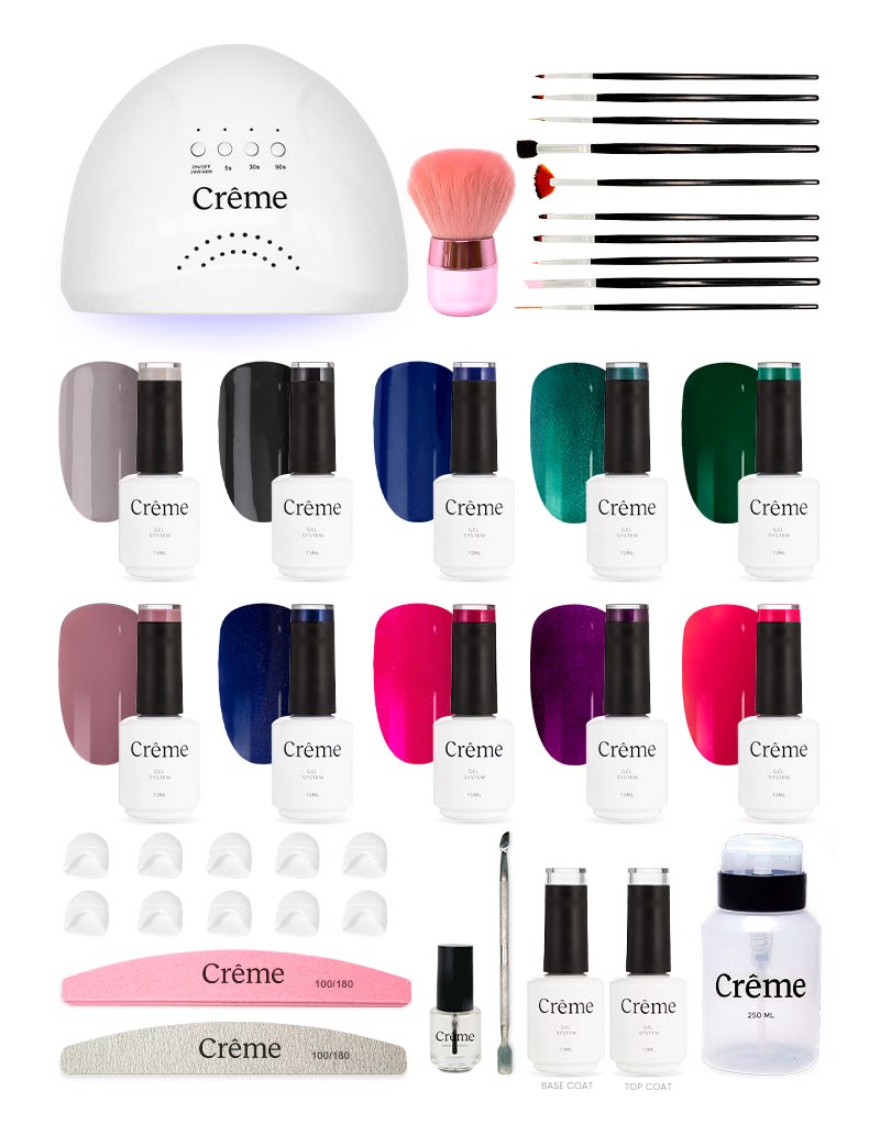 KIT PRO | Kit Profesional Uñas Gel Todo en Uno | 39 Piezas
