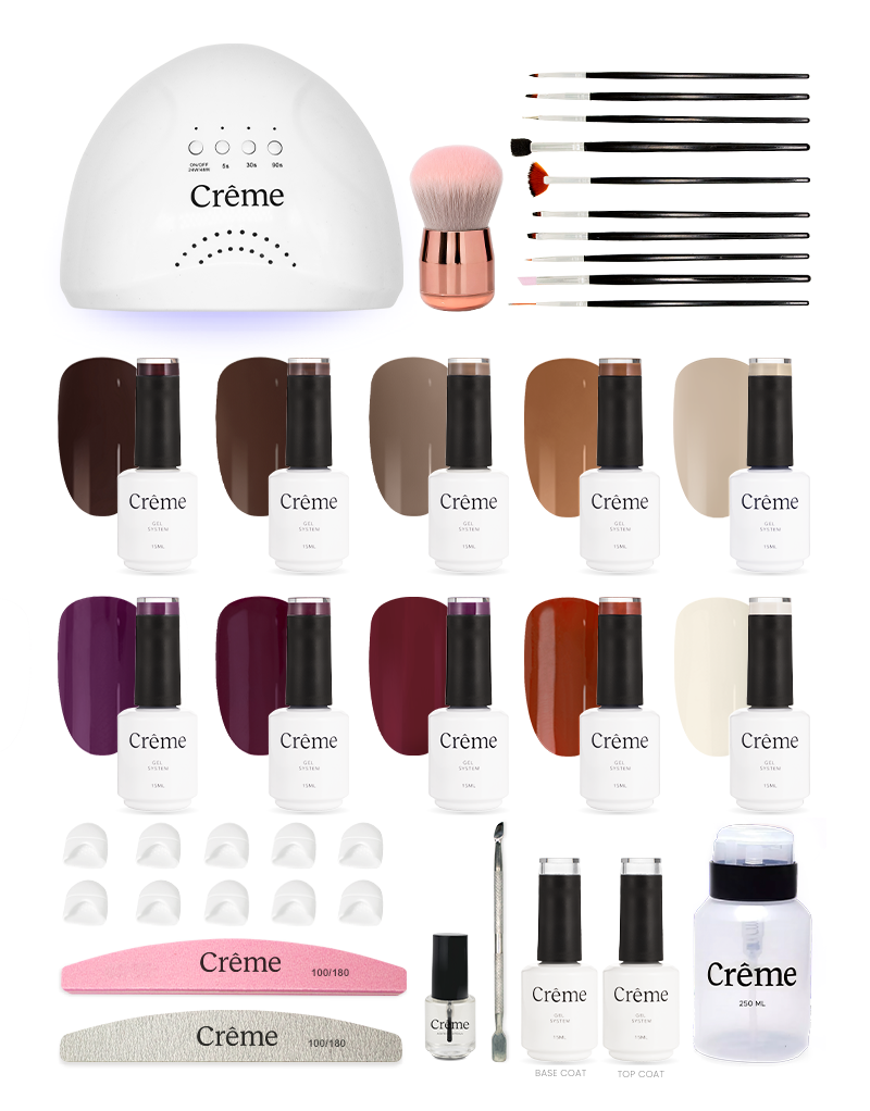 KIT PRO | Kit Profesional Uñas Gel Todo en Uno | 39 Piezas