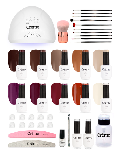 KIT PRO | Kit Profesional Uñas Gel Todo en Uno | 39 Piezas