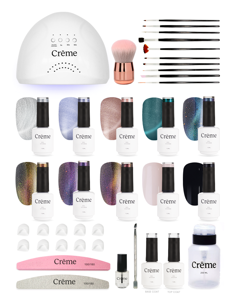 KIT PRO | Kit Profesional Uñas Gel Todo en Uno | 39 Piezas