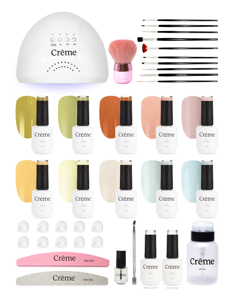 KIT PRO | Kit Profesional Uñas Gel Todo en Uno | 39 Piezas