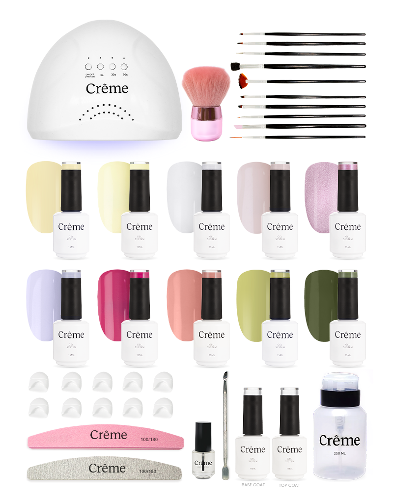KIT PRO | Kit Profesional Uñas Gel Todo en Uno | 39 Piezas