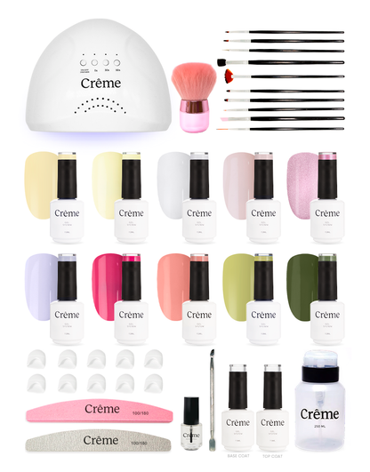 KIT PRO | Kit Profesional Uñas Gel Todo en Uno | 39 Piezas