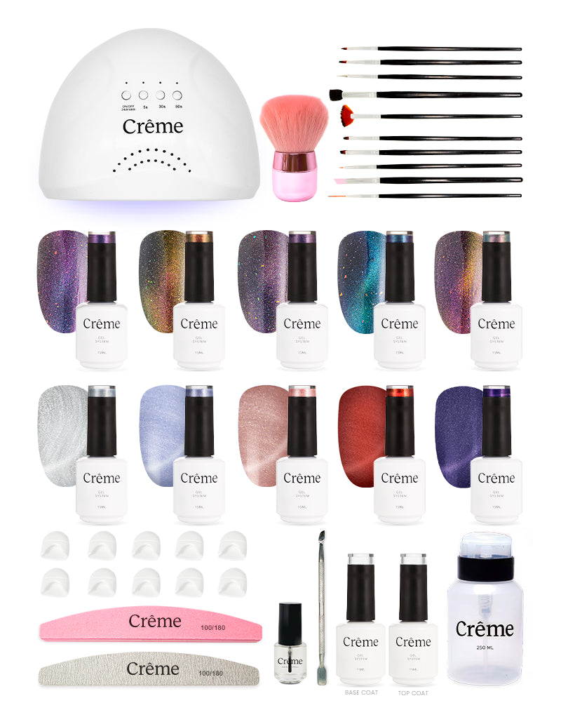 KIT PRO | Kit Profesional Uñas Gel Todo en Uno | 39 Piezas