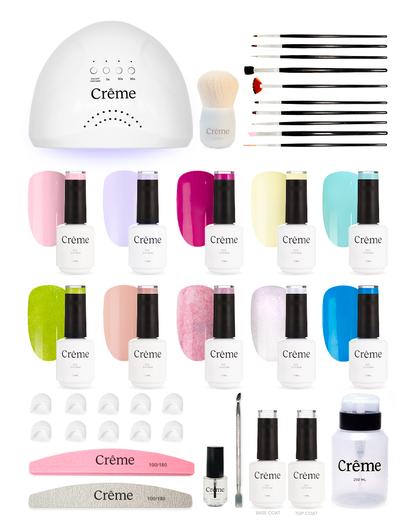 KIT PRO | Kit Profesional Uñas Gel Todo en Uno | 39 Piezas