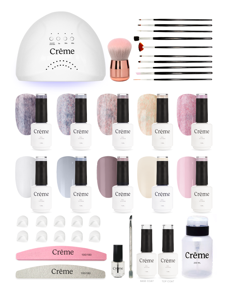 KIT PRO | Kit Profesional Uñas Gel Todo en Uno | 39 Piezas
