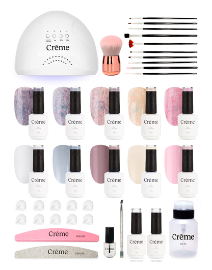 KIT PRO | Kit Profesional Uñas Gel Todo en Uno | 39 Piezas