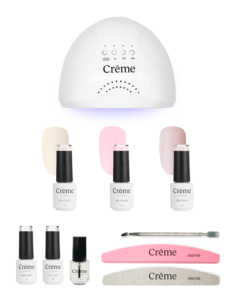 KIT BASICO | Kit Ideal Uñas Gel Todo en Uno | 10 Piezas