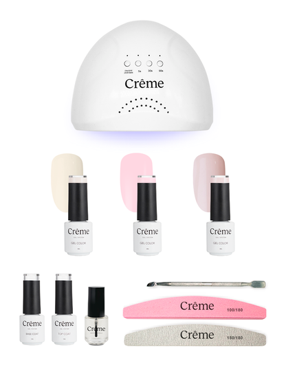 KIT BASICO | Kit Ideal Uñas Gel Todo en Uno | 10 Piezas