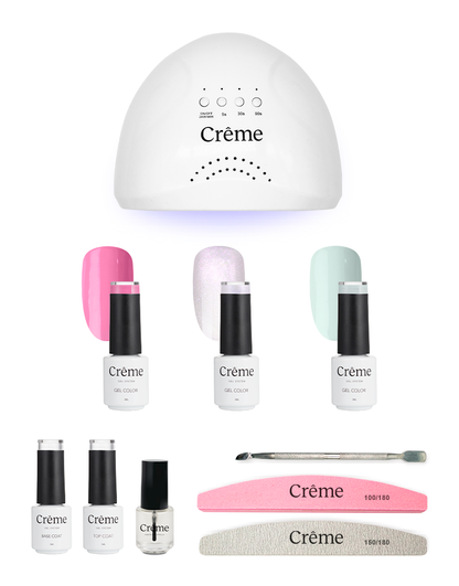 KIT BASICO | Kit Ideal Uñas Gel Todo en Uno | 10 Piezas