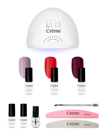 KIT BASICO | Kit Ideal Uñas Gel Todo en Uno | 10 Piezas