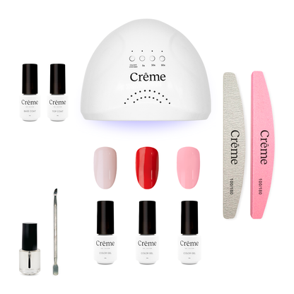 KIT BASICO | Kit Ideal Uñas Gel Todo en Uno | 10 Piezas